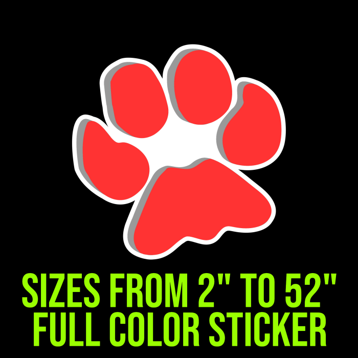 Custom for Chris Full Color Vinyl Decal - Up to 52 inches