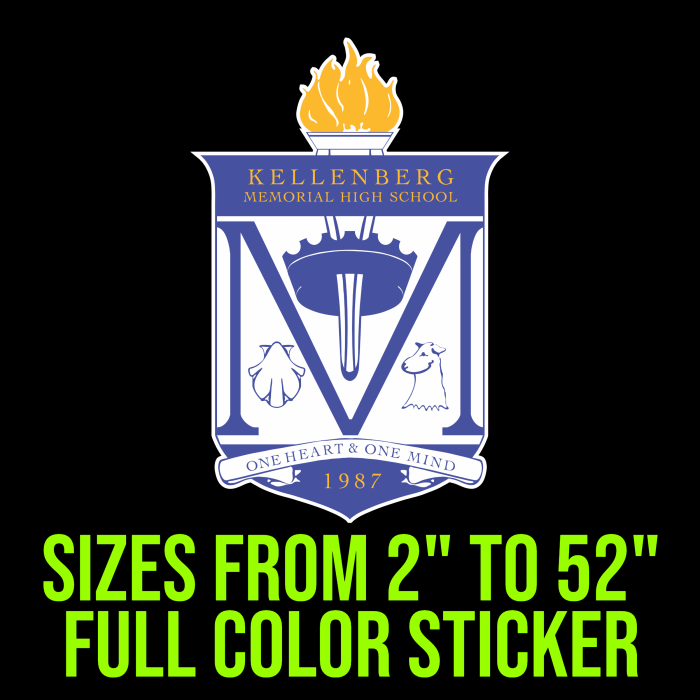 Custom for Robert Full Color Vinyl Decal - Up to 52 inches