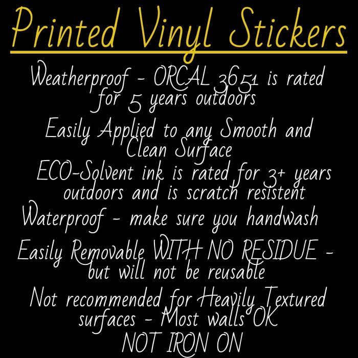 4 Motion Full Color Vinyl Decal - Custom Size - Up to 52 inches - Image 2