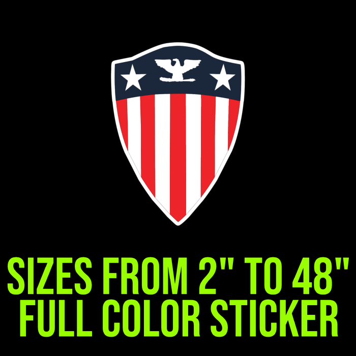 Custom For Jay Full Color Vinyl Decal- Custom Size - Up to 52 inches