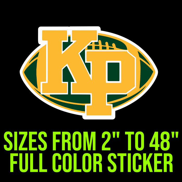 Custom for Mike Full Color Sticker - Custom Size - Up to 52 inches