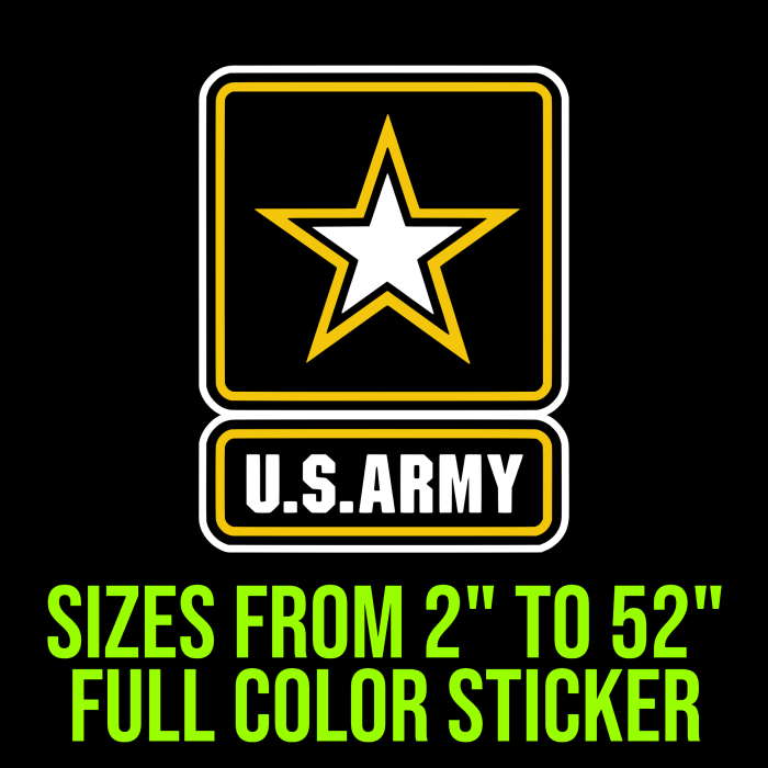 Among us Full Color Vinyl Sticker - Custom Size - Up to 52 inches