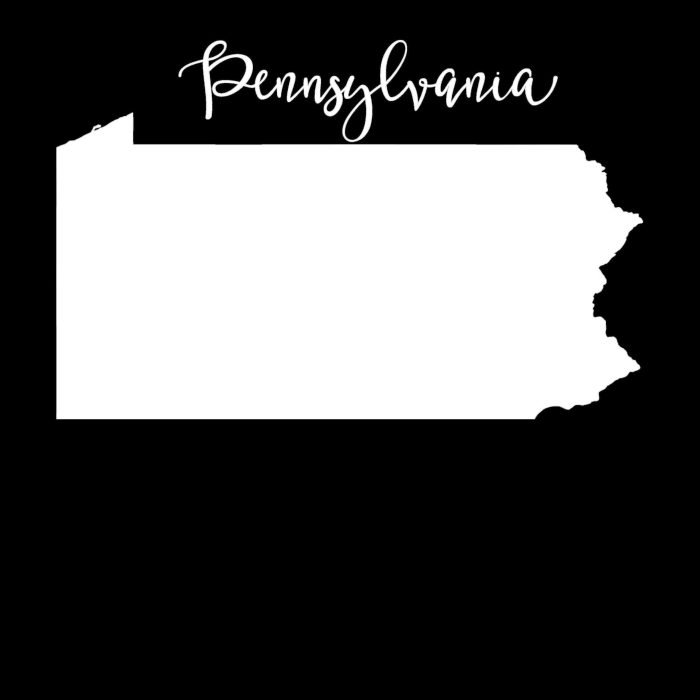 State of Pennsylvania - Custom Size - Up to 24 inches - Image 8