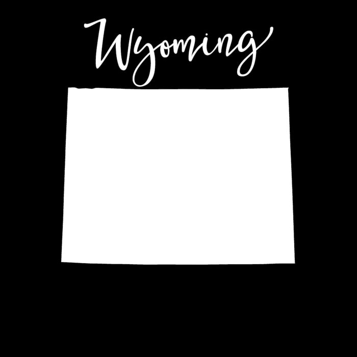 State of Wyoming - Custom Size - Up to 24 inches - Image 9