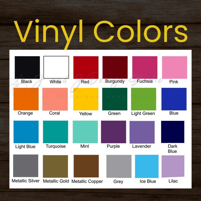 Custom Name Vinyl Decal - Up to 24 inches - Image 4