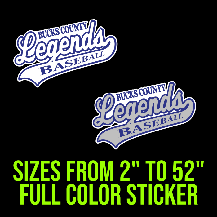 Custom for Jeff Full Color Vinyl Decal- Custom Size - Up to 52 inches