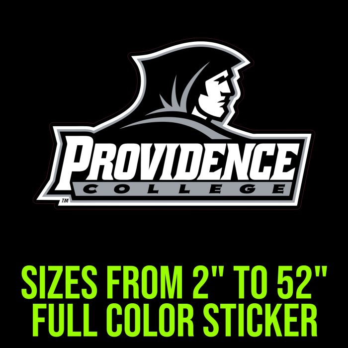 Custom For George Providence Full Color Vinyl Decal - Custom Size - Up to 52 inches