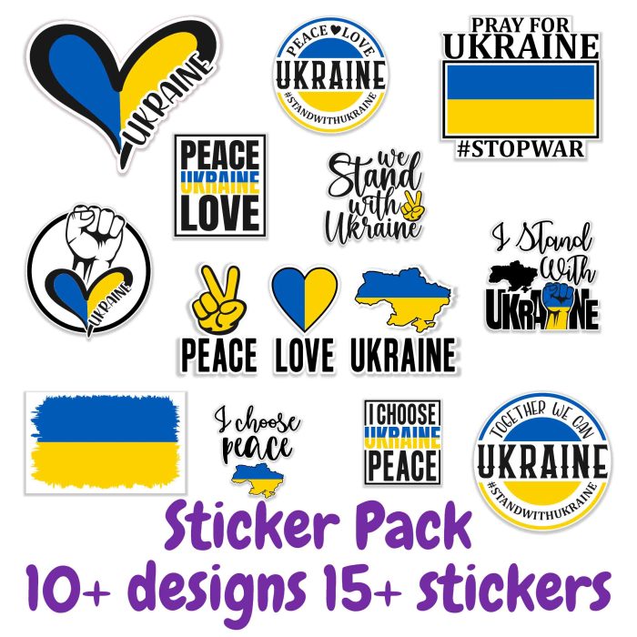 Ukraine Sticker Pack