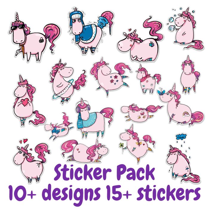 Unicorn Sticker Pack