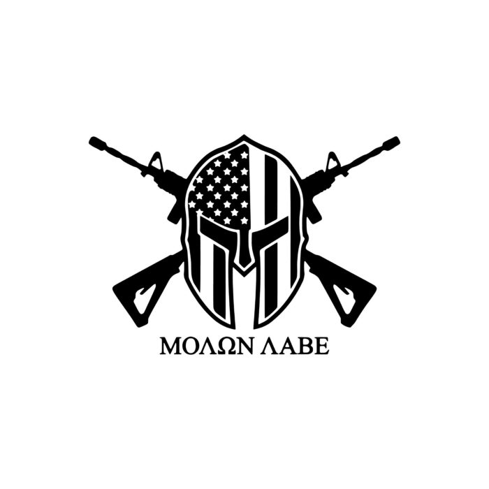 Molon Labe - Vinyl Decal - Up to 24 inches