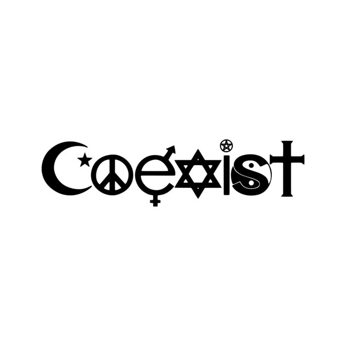 Coexist - Vinyl Decal - Up to 24 inches