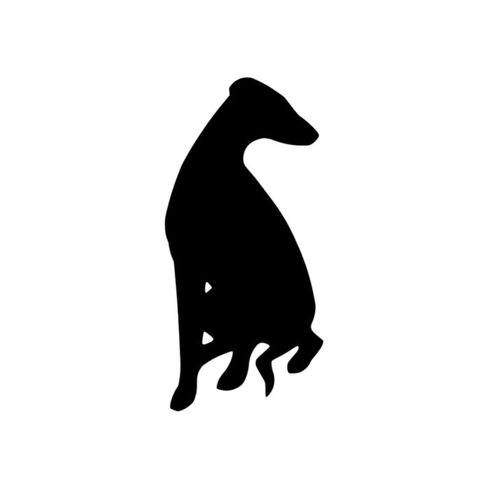 Whippet - Vinyl Decal - Up to 24 inches