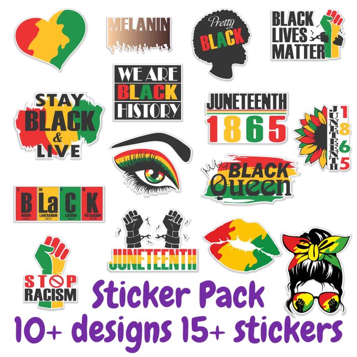 Juneteenth Sticker Pack