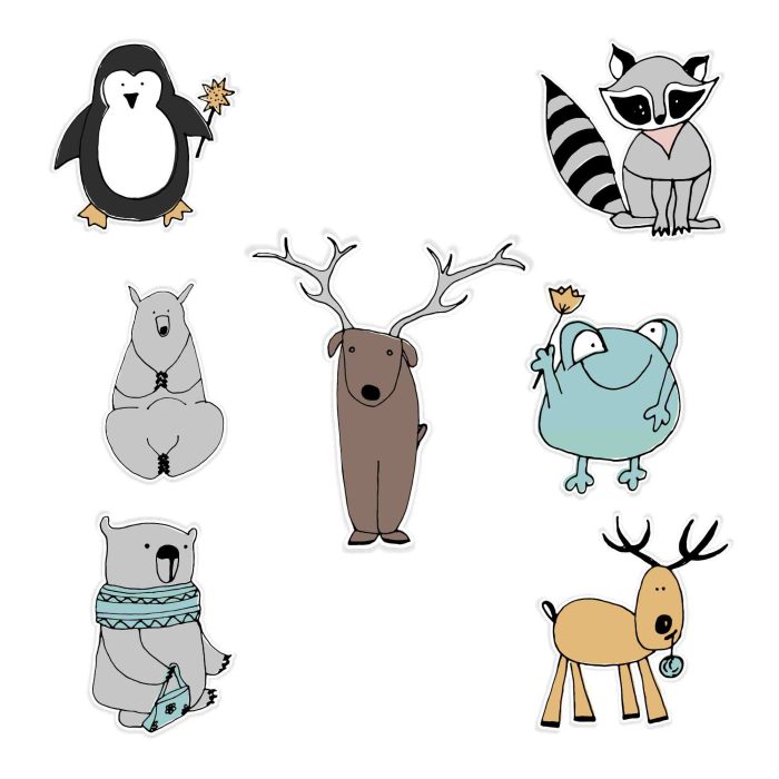 Animals Sticker Pack