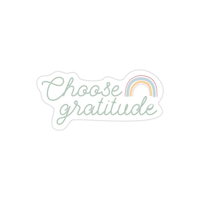 Chase Gratitude Full Color Vinyl Decal - Custom Size - Up to 52 inches